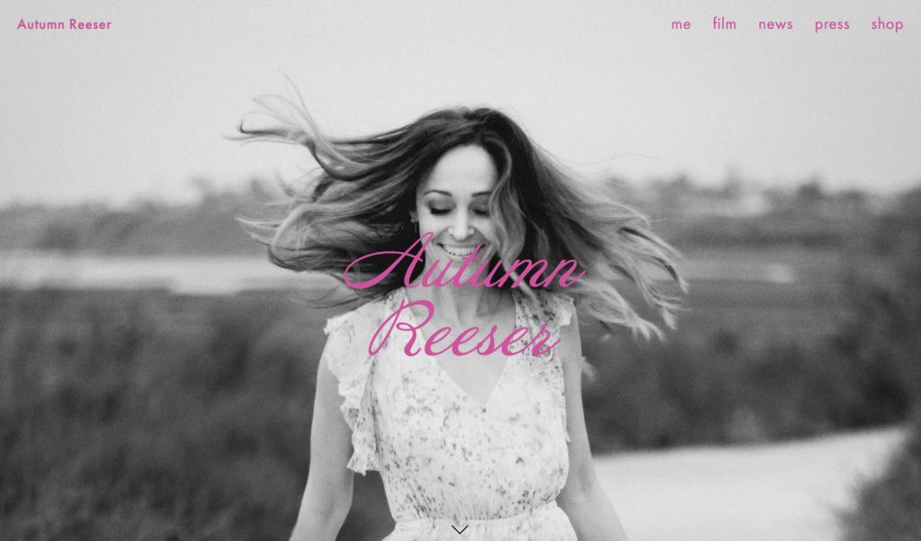 Autumn Reeser Marketing Website