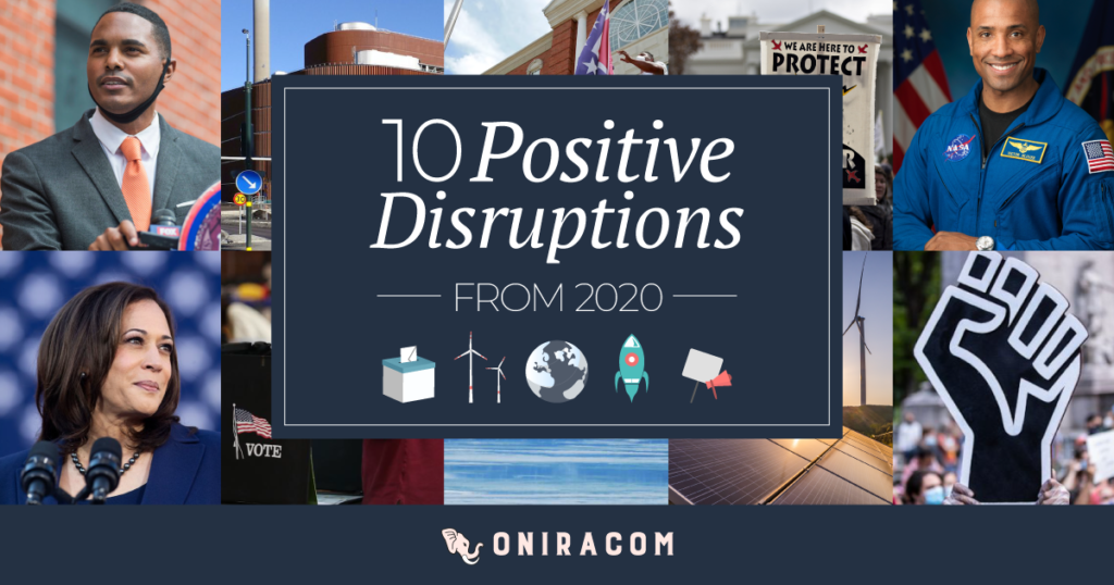 10 Positive Disruptions from 2020