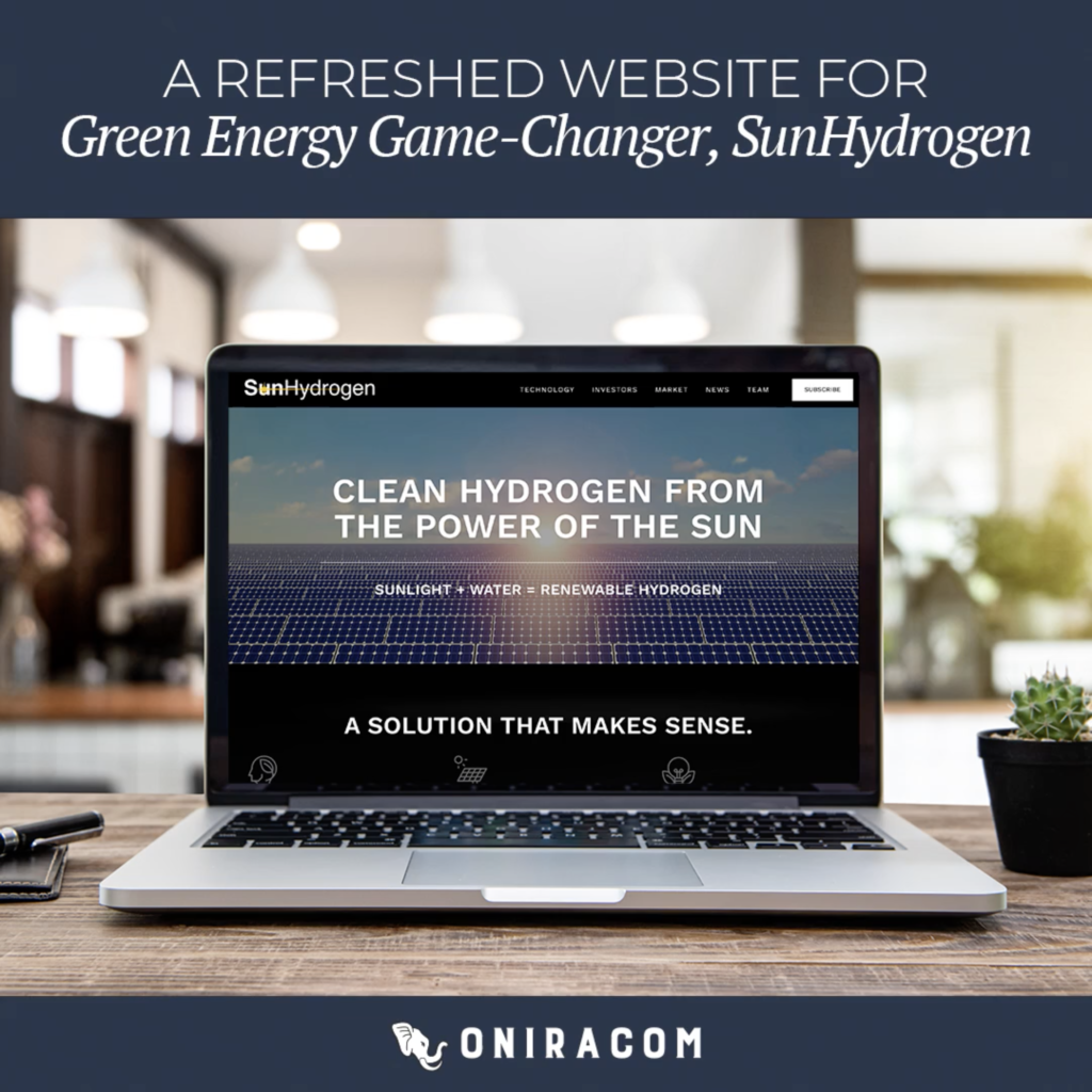 Website for SunHydrogen