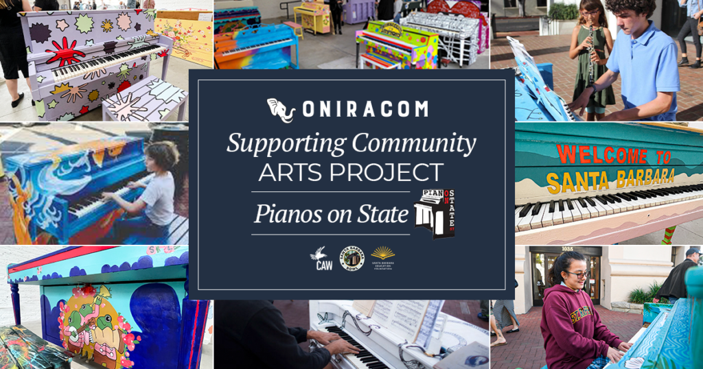 Oniracom Sponsors Community Arts Program Pianos on State