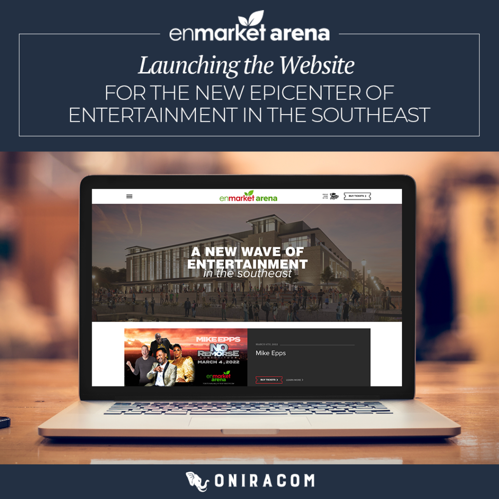 Website for Enmarket Arena
