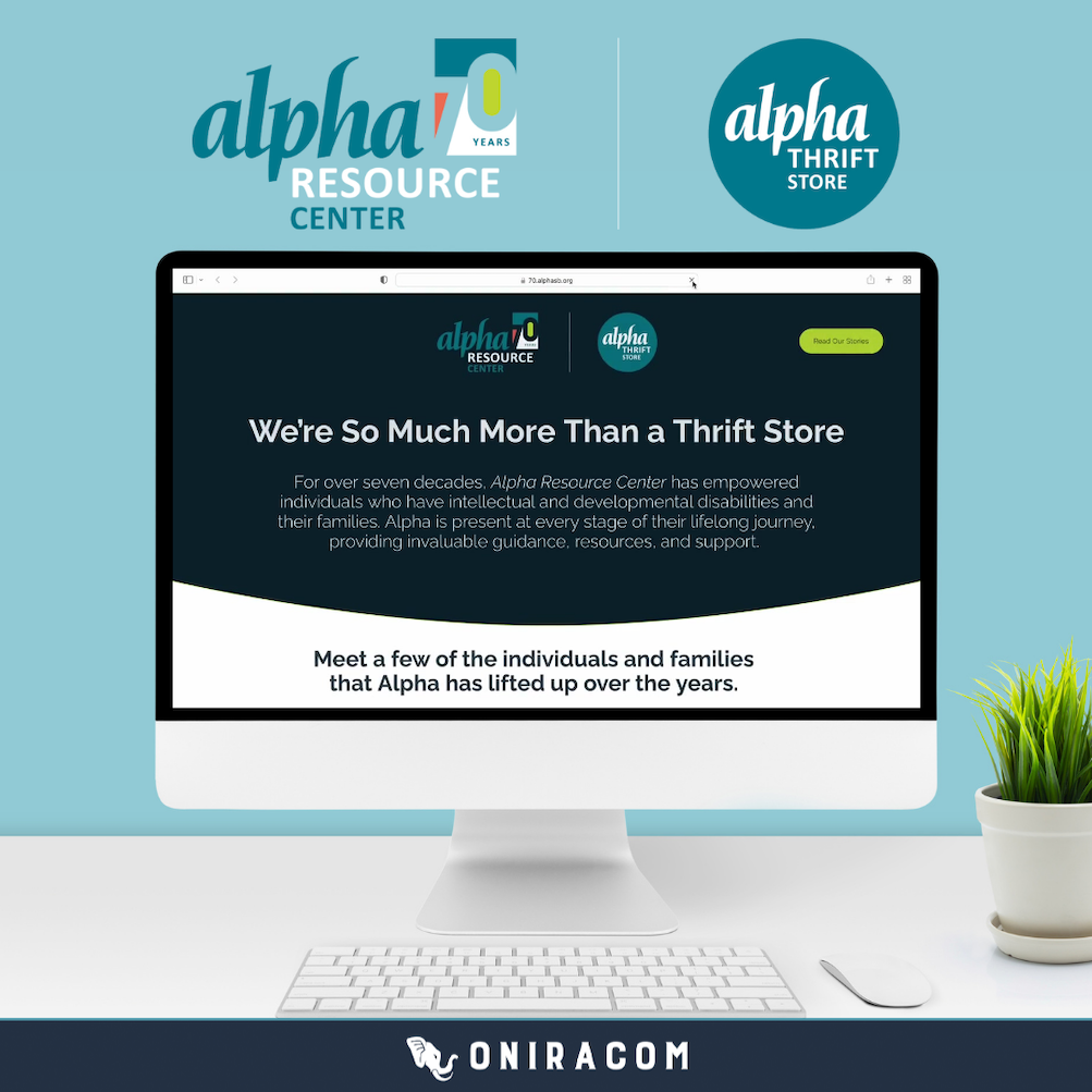 Microsite for Alpha Resource Center
