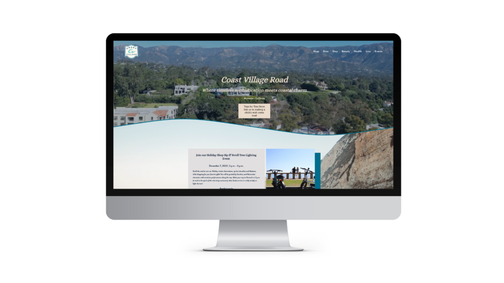 Website for Coast Village Association